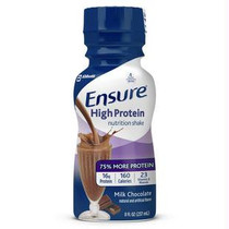 Abbott Ensure Active Nutritional Shake , High Protein for Muscle Health, 8 oz Bottle, Retail, Chocolate