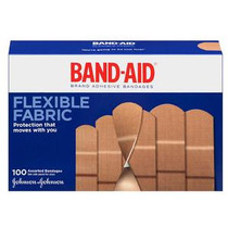 Band-aid Flexible Fabric Assorted 100 Ct.