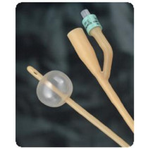 Bardia® Silcone-Elastomer Coated 2-Way Foley Catheter, Hydrophobic, 16Fr, 30cc Balloon Capacity