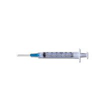Luer-lok Syringe With Detachable Precisionglide Needle 18g X 1-1/2", 3 Ml (100 Count)