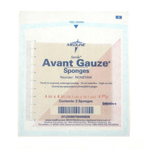Avant Non-woven Gauze Sponge Sterile 2's, 4" X 4", 4-ply