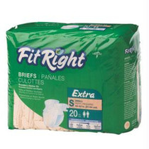 Fitright Extra Cloth-like Brief, Small 20"-33"