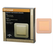 Optifoam Adhesive Foam Dressing 4" X 4"