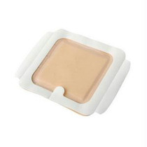 Optifoam Adhesive Foam Dressing, 6" X 6", 4-1/2" X 4-1/2" Pad