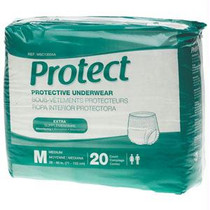 Protect Extra Protective Underwear, X-large 56" - 68"