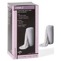 Unna-z Zinc Oxide Impregnated Gauze Bandage With Calamine, 4" X 10yd