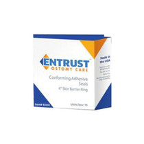 Fortis Entrust Ostomy Skin Barrier Ring 4", Extended Wear - SUBSTITUTE FOR ITEM # ZROS44