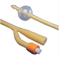 Curity™ Ultramer™ 2-Way Hydrogel Coated Latex Foley Catheter 24Fr 16" L, 30cc Balloon Capacity, Standard Tip