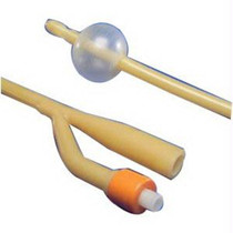 Kendall Ultramer 3-Way Latex Foley Catheter, Hydrogel-Coated, Sterile, 20Fr, 16-1/2" L, 30cc Balloon Capacity