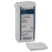 Curity Sterile Gauze Sponge, 8-Ply, U.S.P Type VII, Sterile, 10s in Soft Pouch 4" x 4"