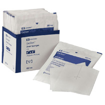 Kendall Excilon Sterile Drain Sponge, Sterile, 2s, 4" x 4"