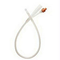 Coloplast Cysto-Care® Folysil® 2-Way Silicone Foley Catheter, Latex-Free, 18Fr 16" L, 15cc Balloon Capacity