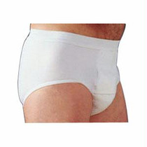 Salk Company HealthDri Men's Heavy Briefs Extra-Large, 42" to 44" Waist, Washable, Latex-free