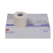 3M Microfoam Hypoallergenic Elastic Foam Surgical Tape, 2'' x 5-1/2 yds (Stretched)