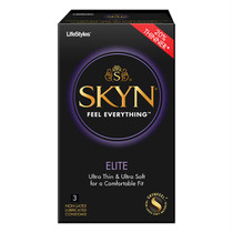 LifeStyles® Skyn® Feel Everything™ Elite Contraceptive Condom, 3 Count