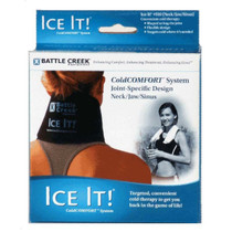 Battle Creek Ice It!Deluxe 4-1/2" x 10" Cold Therapy System for Neck/Jaw/Sinus