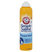 Church & Dwight Simply Sterile Wound Wash Saline 7Oz, 210cc, No burning
