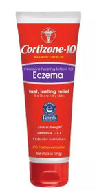Chattem Cortizone 10® Intensive Healing Eczema Lotion, 3.5 oz Tube