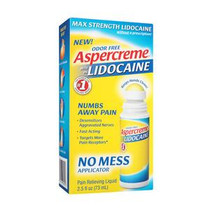Chattem Aspercreme® Pain Relief Cream, No Mess Applicator, 2.5 oz