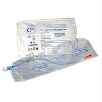 Cure Catheter® Unisex Single Closed System with Integrated 1500mL Collection Bag 12Fr