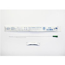Cure Male Hydrophilic Coated Sterile Intermittent Urinary Catheter 14Fr 16"