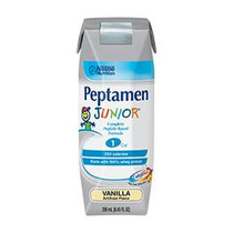 Peptamen® Junior® Complete Elemental Nutrition Vanilla Flavor Carton