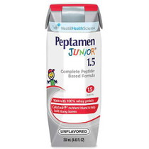 Peptamen® Junior® 1.5 Cal Nutritional Liquid Formula 250mL, 375kCal, Unflavored