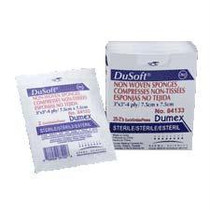 Derma Sciences DuSoft® Non-Woven Sponge, 4-Ply, 3" x 3"