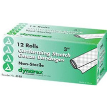 Dynarex Self-adhering Stretch Gauze Bandage 3", Non-sterile