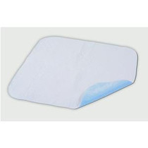 Essential Medical Supply Quik-Sorb Brushed Polyester Reusable Underpad 34" x 35", White, Waterproof