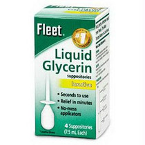 Cb Fleet Company Inc Fleet Liquid Glycerin Suppositories 7-1/2 Ml, Hyperosmotic Laxative, Disposable Applicator