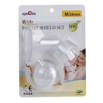 SpectraBaby Breast Sheild Replacement Set, 20mm Wide Neck Flange, Small
