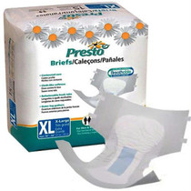 Presto Breathable Brief, Value Plus Absorbency, X-large, 58"-64"