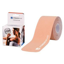 Carex StrengthTape® Kinesiology Tape, 5M Precut Roll, 2" x 16' 4" Beige