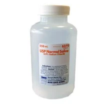 Usp sterile normal sterile saline for irrigation with screw top container 250ml.