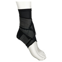 Hygenic Active Ankle329 Compression Sleeve, 14 Male, 15 Female, XL, 11" Circumference, Black