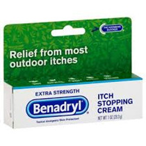 Benadryl Itch Stopping Cream, Extra Strength, 1 Oz