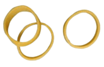 Round Elastic Pouch Closures, Regular Thickness