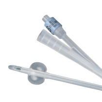 Bardia® 100% Silicone 2-Way Foley Catheter, 22Fr, 30cc Balloon Capacity, 16"