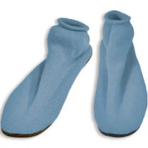 Dynarex Non-Skid Slippers. Sky Blue. 12 pairs per box.