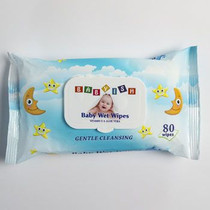 Baby Wipes 80ct Blue 
