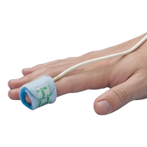 Posey Company Pulse Oximeter Probe Wrap 5-1/4" x 1-1/4", Flexible Optical Transducers, Probe Sensors Without Adhesive Tape