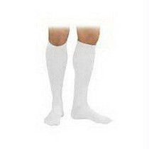 BSN Jobst® Men's SensiFoot™ Diabetic Knee-High Mild Compression Socks, Closed Toe, XL, White