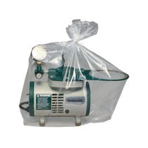 Elkay Plastics Equipment Cover for Nebulizer, 18" x 24", IV Pump, Suction Machine, Clear