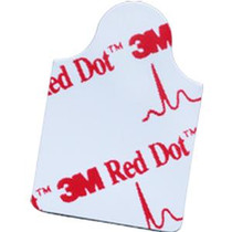 3M Red Dot Resting EKG Electrode 1-3/4" x 7/8",Stretchable, Comfortable