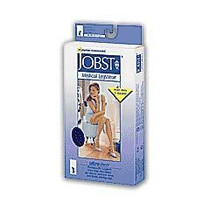 BSN Jobst® Women's UltraSheer Knee-High Extra Firm Compression Stockings, Closed Toe, Medium, Suntan