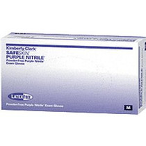 Kimberly-Clark Professional Safeskin® Nitrile-XTRA™ Nitrile Exam Gloves Small Purple, 12" L, 80mm W, Powder-free, Latex-free