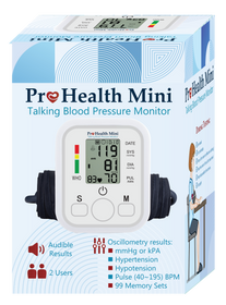 Homeaide ProHealth Mini Talking Blood Pressure Monitor