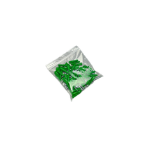 Clear Line Seal Top Reclosable Bag With Write-on Block, 8" X 5"
