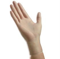 Small  Synth Vinyl  Powder-free Exam Gloves  100/box